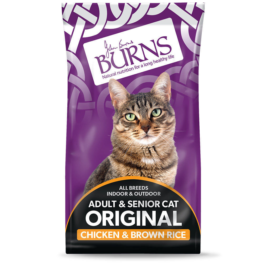 Original Chicken & Brown Rice Cat Food Burns Pet Nutrition