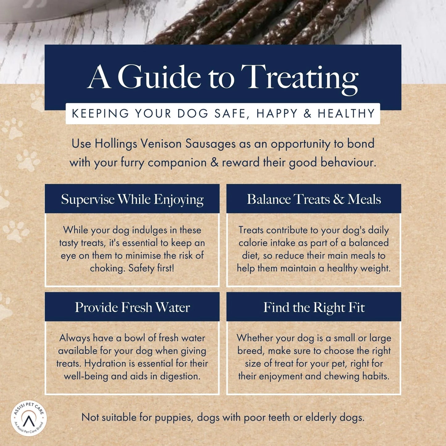 Hollings Sausage with Venison Hollings