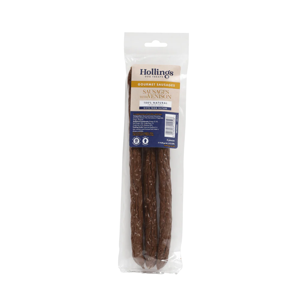 Hollings Sausage with Venison Hollings 3 pack