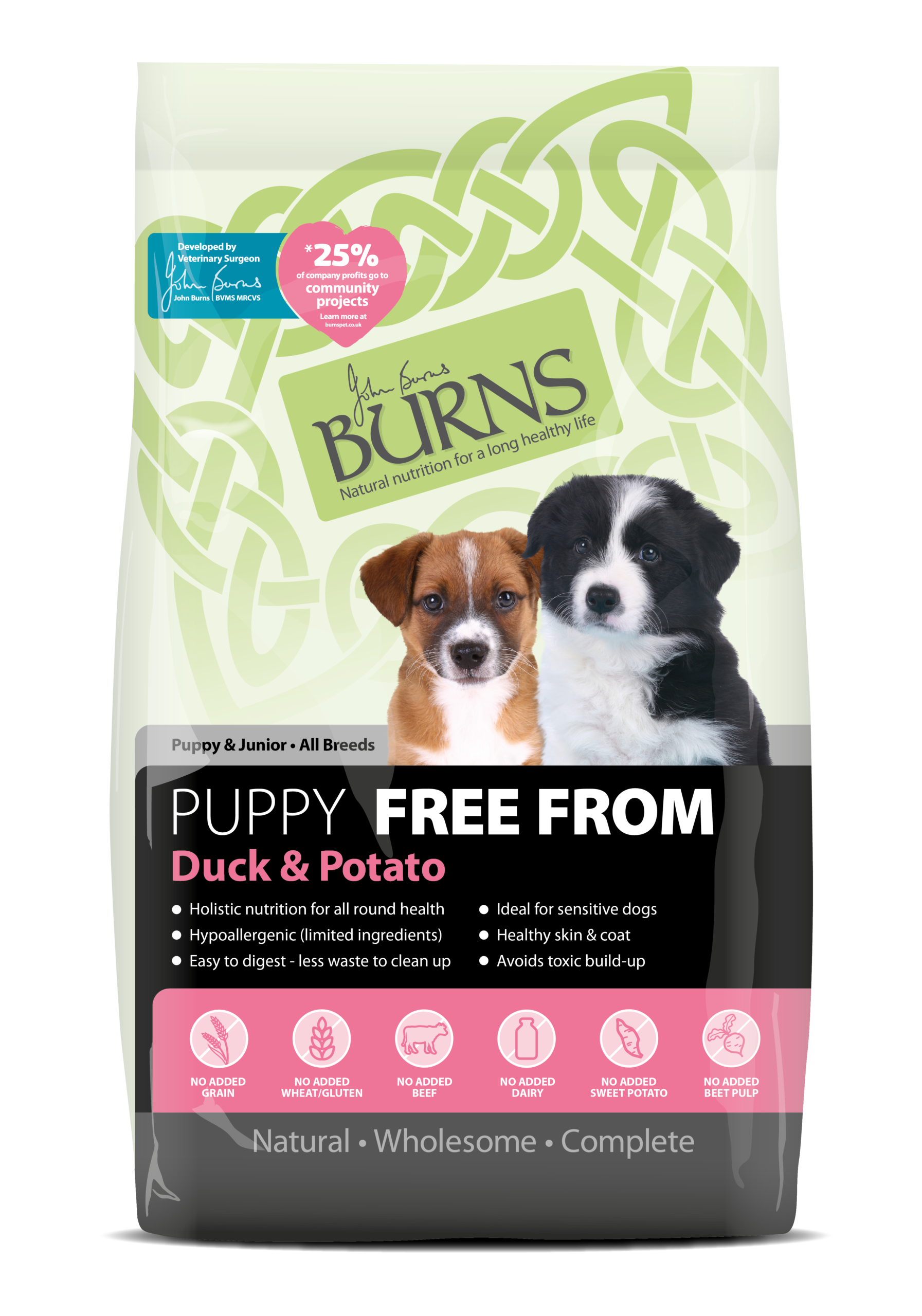 grain free junior dog food