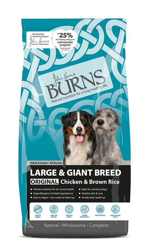 burns dog food 15kg