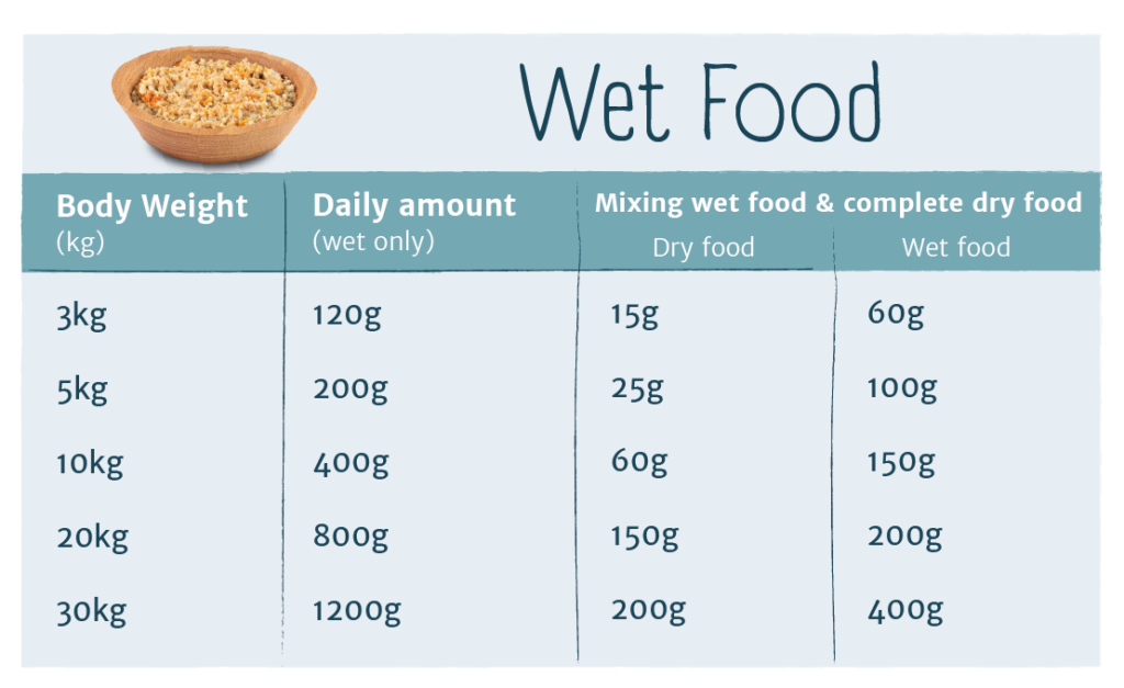 Burns Feeding Amounts Burns Pet Food