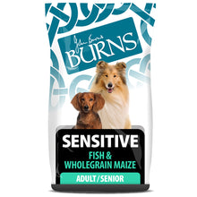 Sensitive Fish & Wholegrain Maize Dry Dog Food Burns Pet Nutrition
