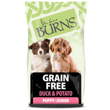 Puppy Grain Free Duck & Potato Dry Dog Food Burns Pet Nutrition