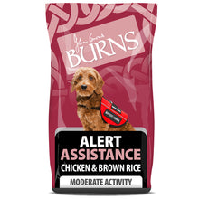 Alert Assistance Chicken & Brown Rice Dry Dog Food Burns Pet Nutrition
