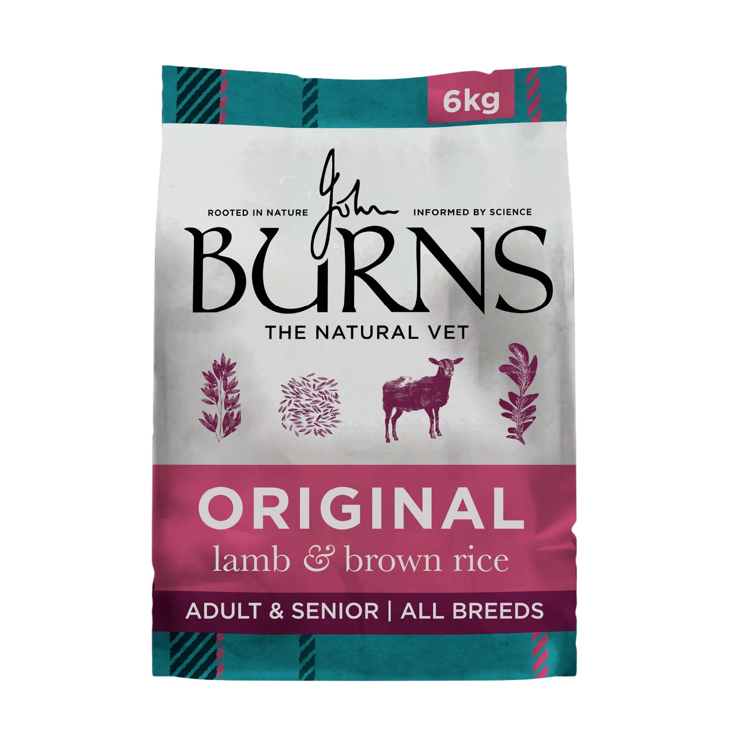 Original Lamb & Brown Rice Dry Dog Food 6kg