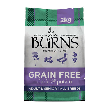 Grain Free Duck & Potato Dry Dog Food 2kg