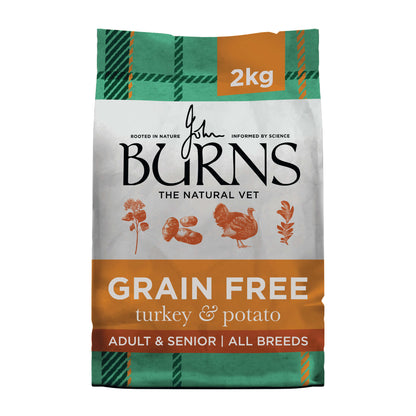 Grain Free Turkey & Potato Dry Dog Food 2kg