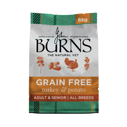 Grain Free Turkey & Potato Dry Dog Food 6kg