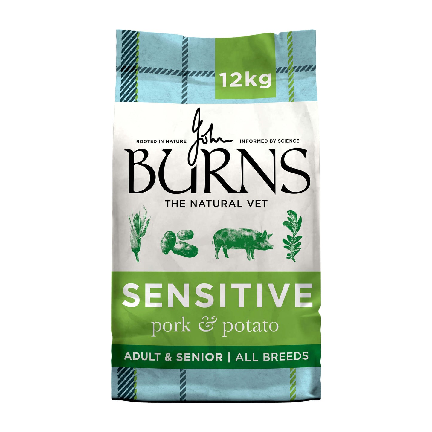 Sensitive Pork & Potato Dry Dog Food 12kg