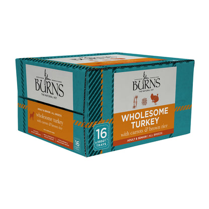 Wholesome Turkey with Carrots & Brown Rice Wet Dog Food Burns Pet Nutrition