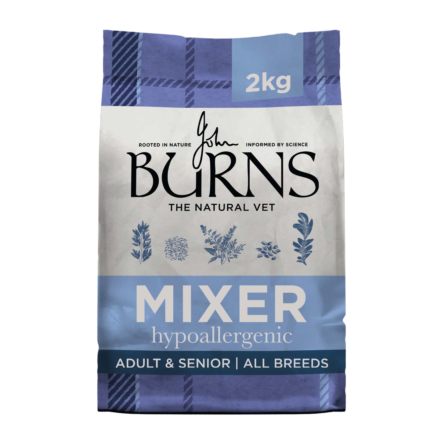 Hypoallergenic Mixer Dry Dog Food Burns Pet Nutrition