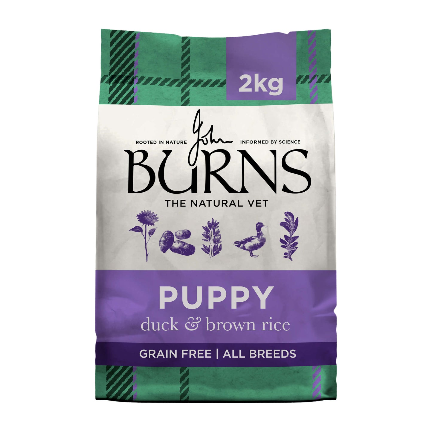 Puppy Grain Free Duck & Potato Dry Dog Food 2kg