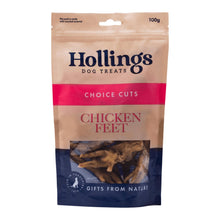 Hollings Chicken Feet Hollings 100g bag