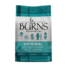 Original Fish & Brown Rice Dry Dog Food Burns Pet Nutrition