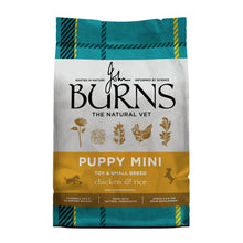 Puppy Mini Chicken & Rice Dry Dog Food Burns Pet Nutrition