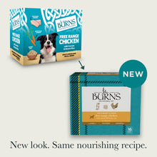 Free Range Chicken, Vegetables & Brown Rice Wet Dog Food Burns Pet Nutrition - New look. Same nourishing recipe.