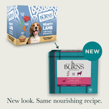 Hearty Lamb, Vegetables & Brown Rice Wet Dog Food Burns Pet Nutrition. New look, Same nourishing recipe.