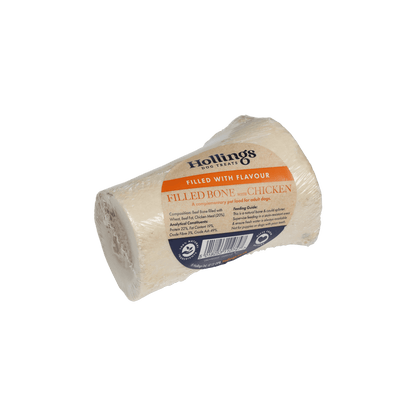 Hollings Filled Bone with Chicken Hollings