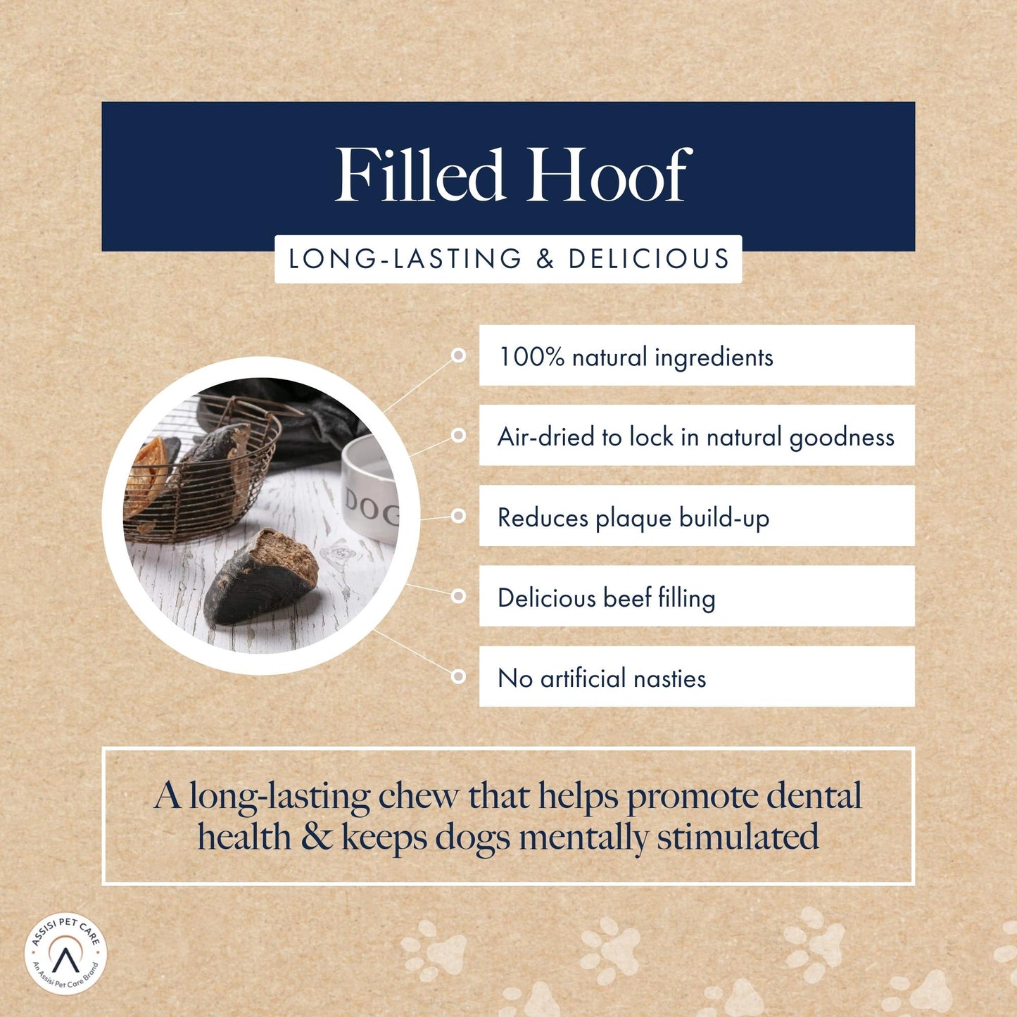 Hollings Filled Hoof with Beef Hollings