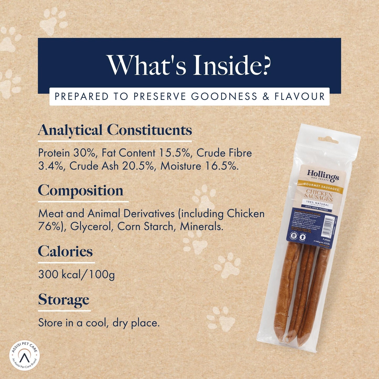 Hollings Chicken Sausages Hollings