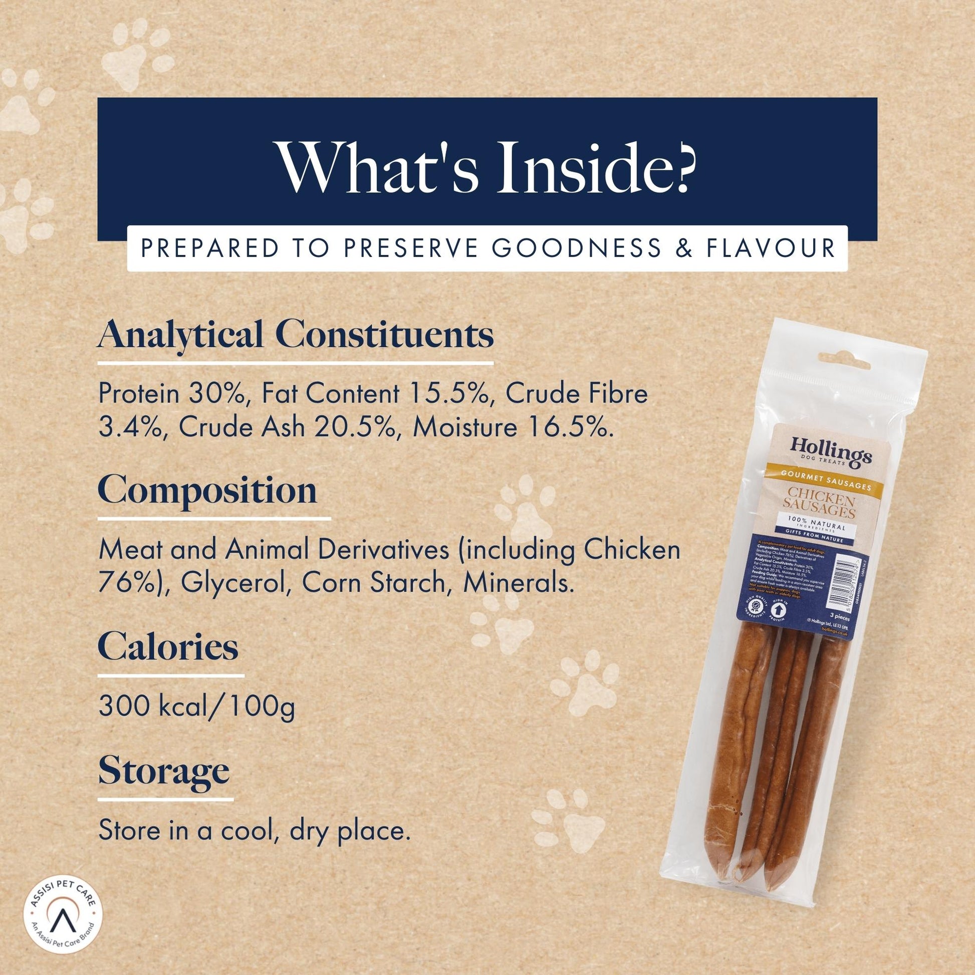 Hollings Chicken Sausages Hollings