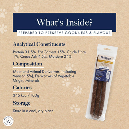 Hollings Sausage with Venison Hollings