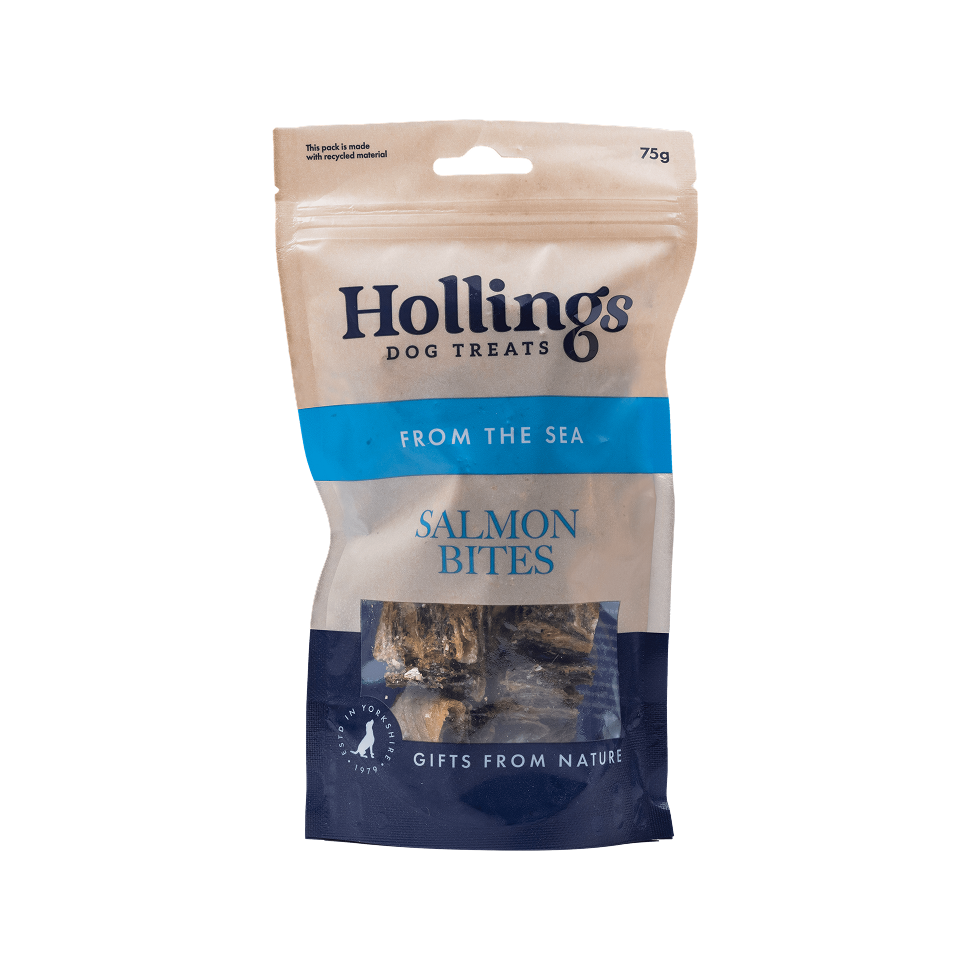 Hollings Salmon Bites Hollings 75g bag
