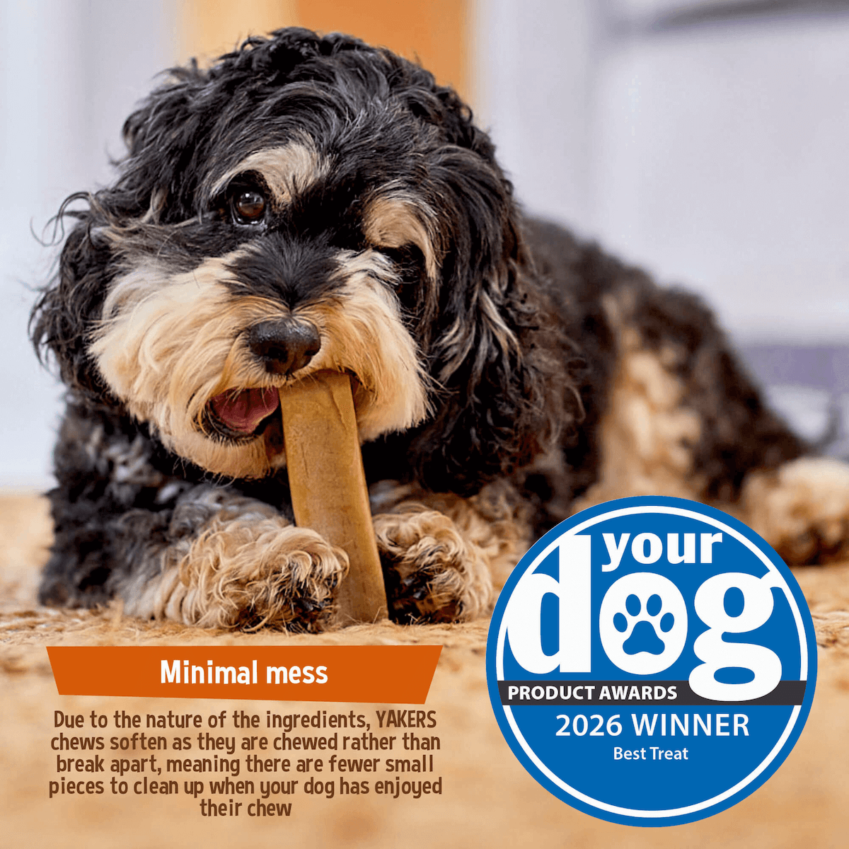 YAKERS Apple Dog Chew YAKERS