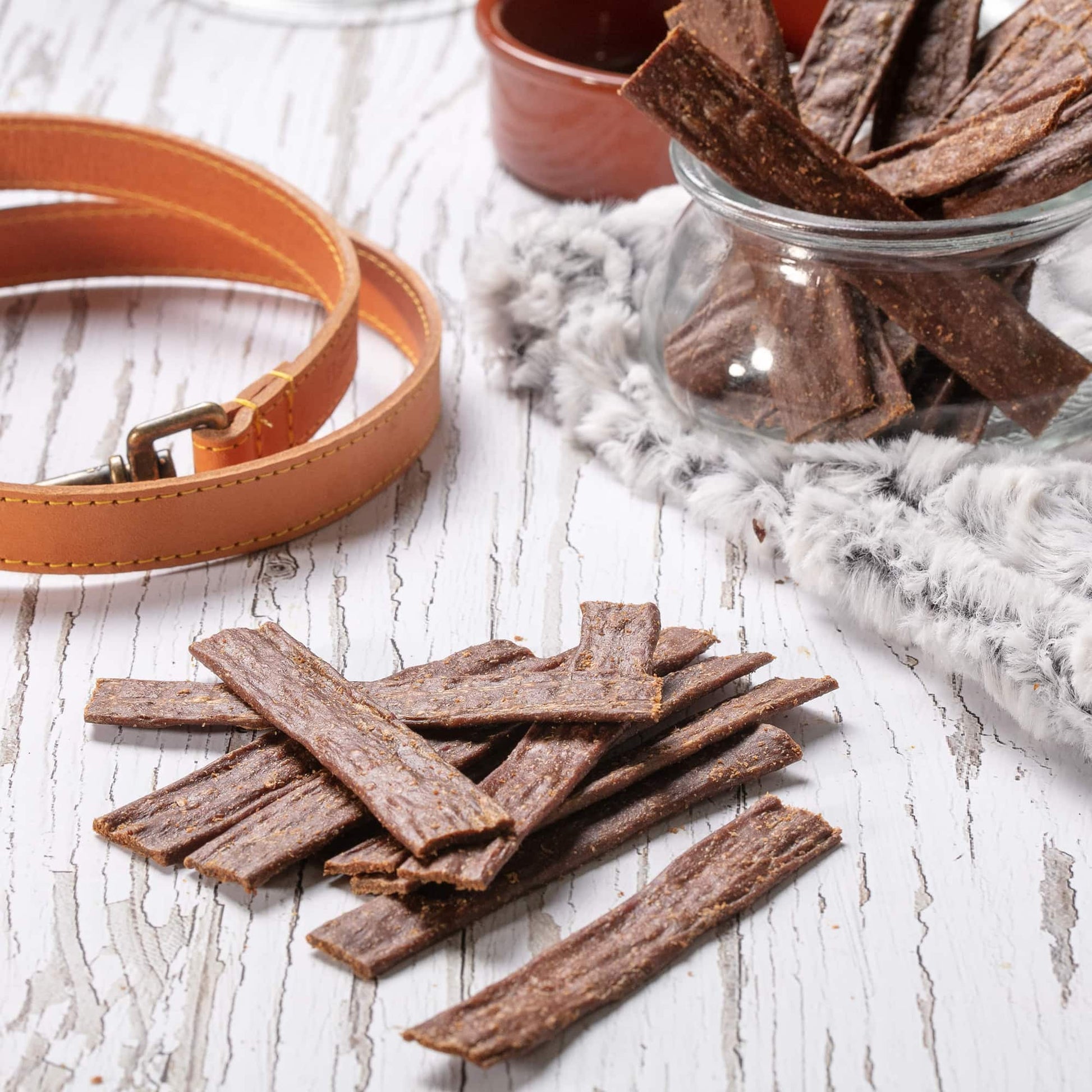 Hollings Treat Strips with Beef Hollings