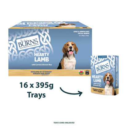 Hearty Lamb, Vegetables & Brown Rice Wet Dog Food Burns Pet Nutrition