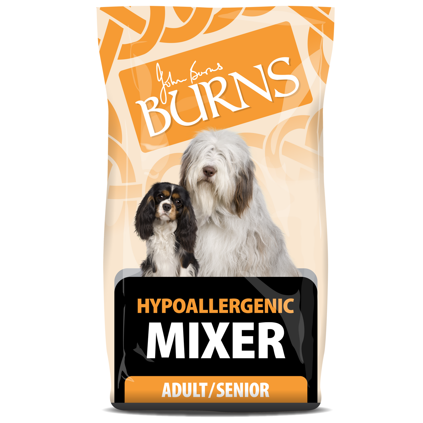 Hypoallergenic Mixer Dry Dog Food Burns Pet Nutrition