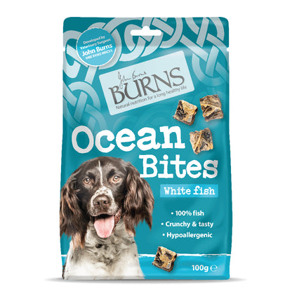 Ocean Bites With White Fish - 100g Burns Pet Nutrition