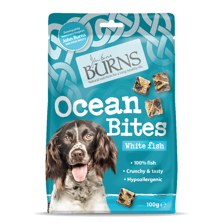 Ocean Bites With White Fish - 100g Burns Pet Nutrition