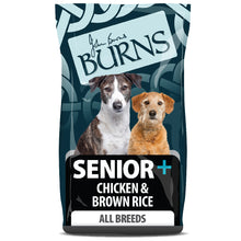 Senior+ Medium/Large Breed Chicken & Brown Rice Dry Dog Food Burns Pet Nutrition