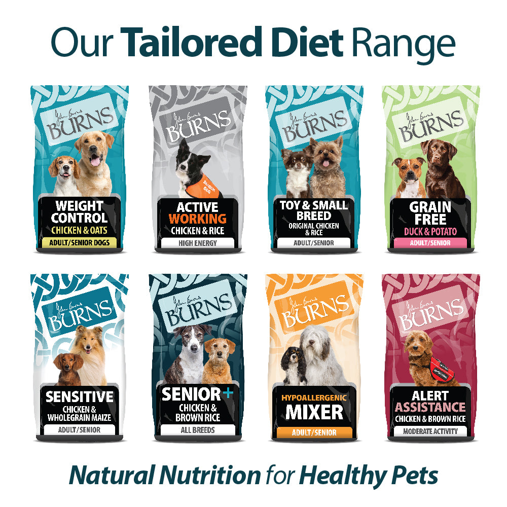 Weight Control Chicken & Oats Dry Dog Food Burns Pet Nutrition