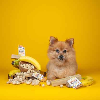 YAKERS Peanut Butter & Banana Dog Chew YAKERS
